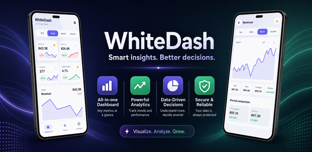 WhiteDash launch banner